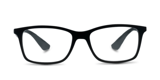 Ray-Ban RX7047 5196 férfi téglalap alakú és fekete színű szemüveg