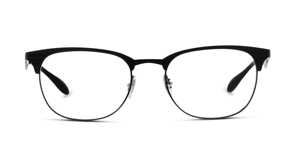 Ray-Ban RX6346 2904 férfi ovális alakú és fekete színű szemüveg