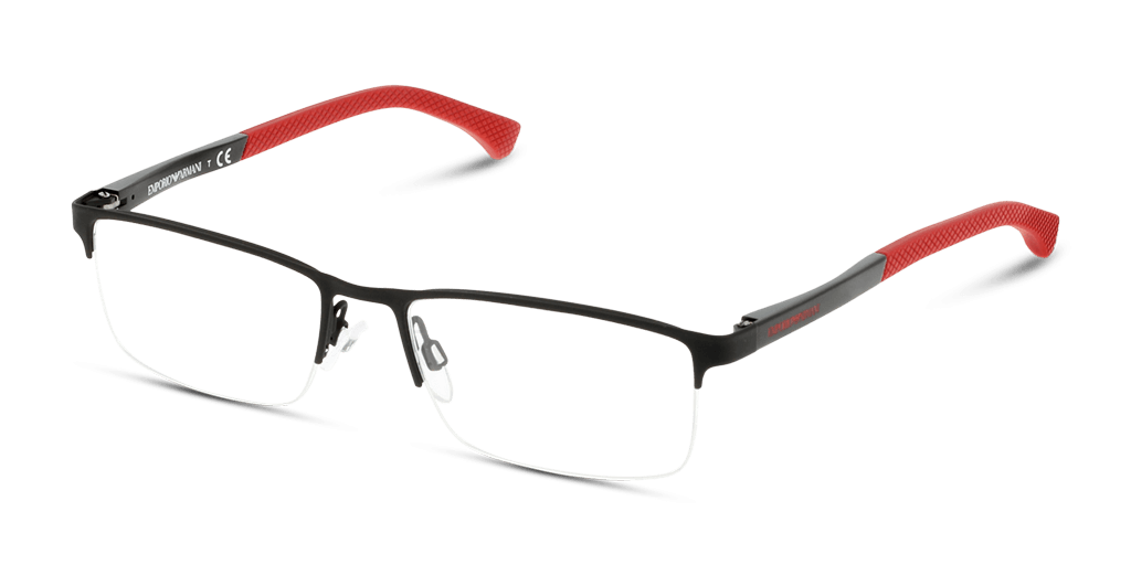 Emporio Armani EA1041 3109 férfi téglalap alakú és fekete színű szemüveg