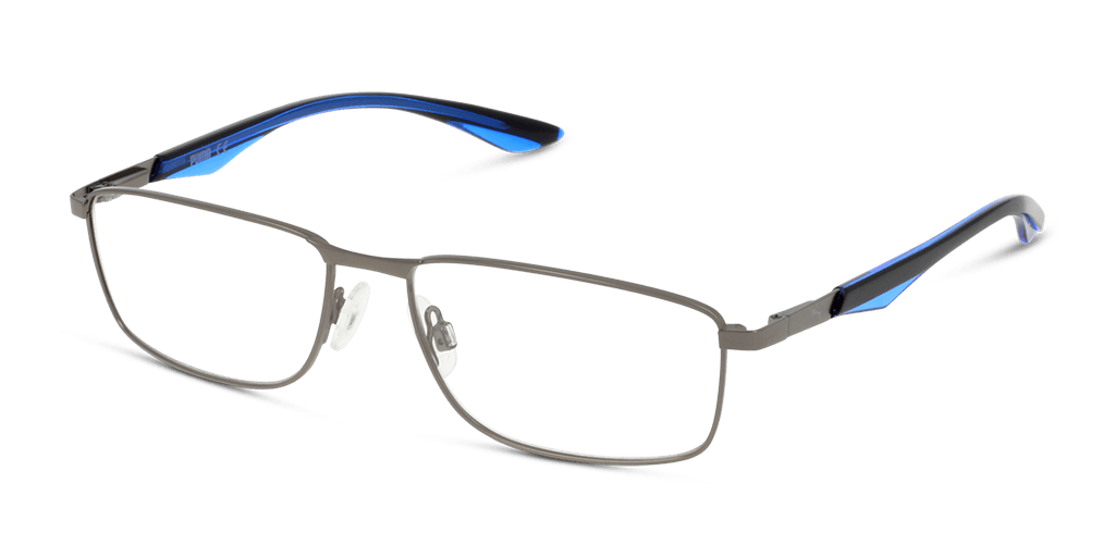 Puma PU0065O 8 férfi téglalap alakú és ezüst színű szemüveg
