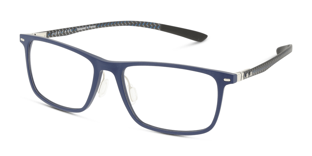 Heritage HEOM5011 LX00 férfi téglalap alakú és kék színű szemüveg