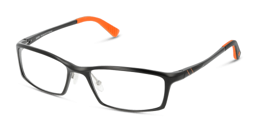 Unofficial UNOM0089 BB00 férfi téglalap alakú és fekete színű szemüveg