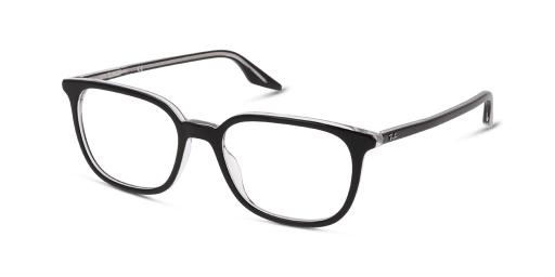 Ray-Ban RX5406 2034 férfi téglalap alakú és fekete színű szemüveg