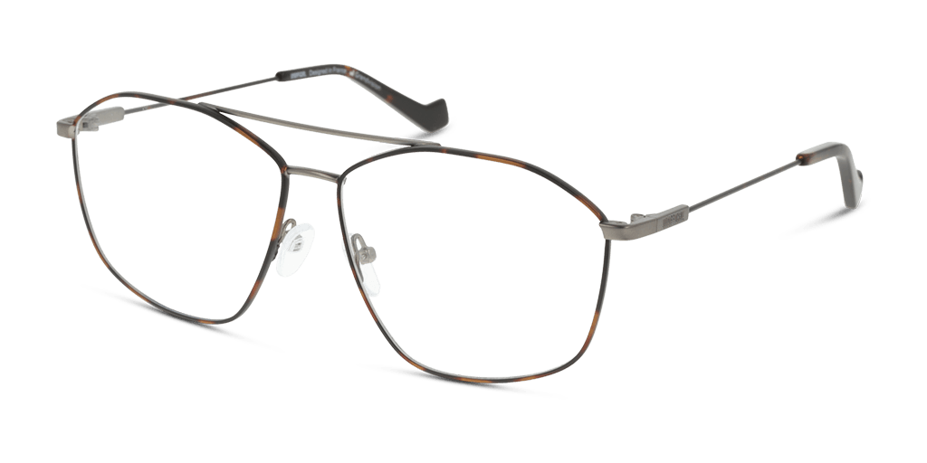 Unofficial UNOM0316 férfi különleges alakú és havana színű szemüveg