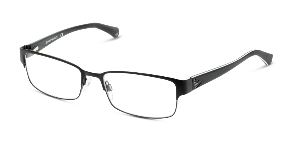 Emporio Armani 0EA1036 férfi téglalap alakú és fekete színű szemüveg