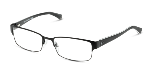 Emporio Armani 0EA1036 férfi téglalap alakú és fekete színű szemüveg