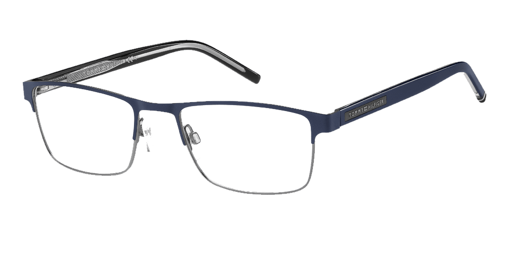 Tommy Hilfiger TH 1944 H2T férfi téglalap alakú és kék színű szemüveg