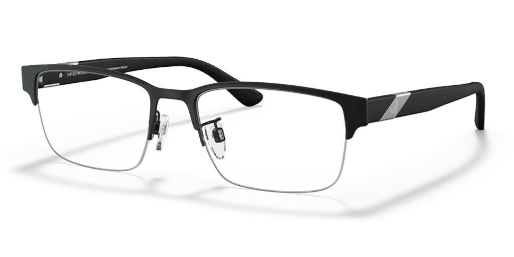Emporio Armani 0EA1129 férfi téglalap alakú és fekete színű szemüveg