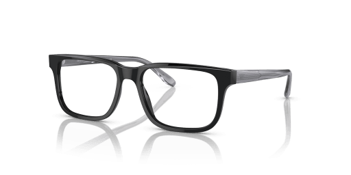Emporio Armani 0EA3218 férfi téglalap alakú és fekete színű szemüveg