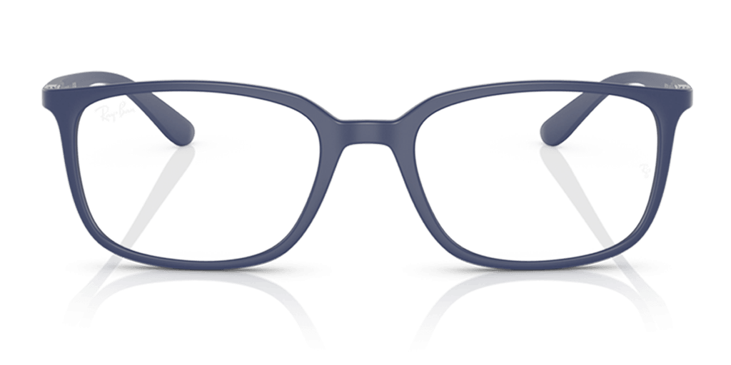 Ray-Ban 0RX7208 férfi négyzet alakú és kék színű szemüveg