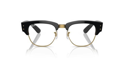Ray-Ban 0RX0316V férfi négyzet alakú és fekete színű szemüveg