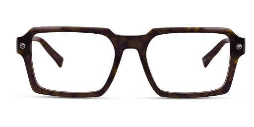 Unofficial 0UO2160 férfi téglalap alakú és havana színű szemüveg