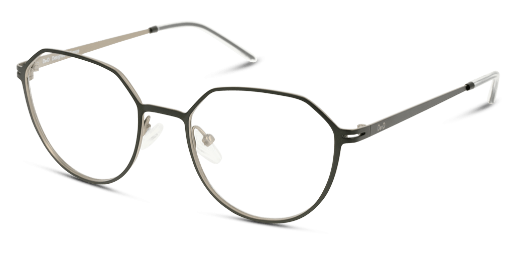 DbyD DBOM9023 férfi pantó alakú és zöld színű szemüveg