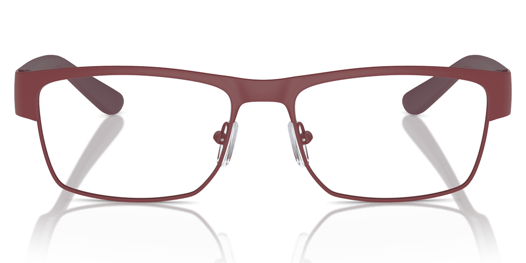 Armani Exchange AX1065 6122 férfi téglalap alakú és piros színű szemüveg