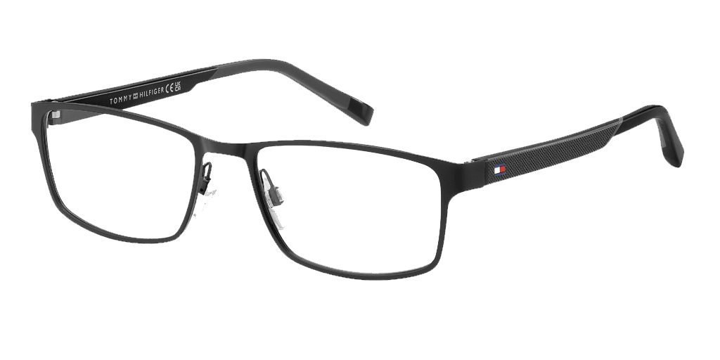 Tommy Hilfiger TH 2146 férfi téglalap alakú és fekete színű szemüveg