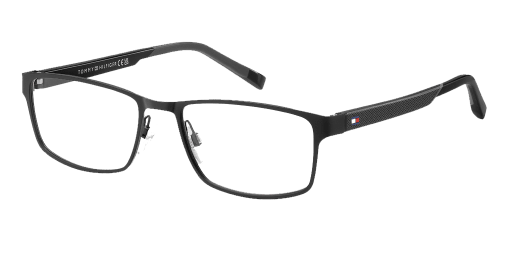 Tommy Hilfiger TH 2146 férfi téglalap alakú és fekete színű szemüveg