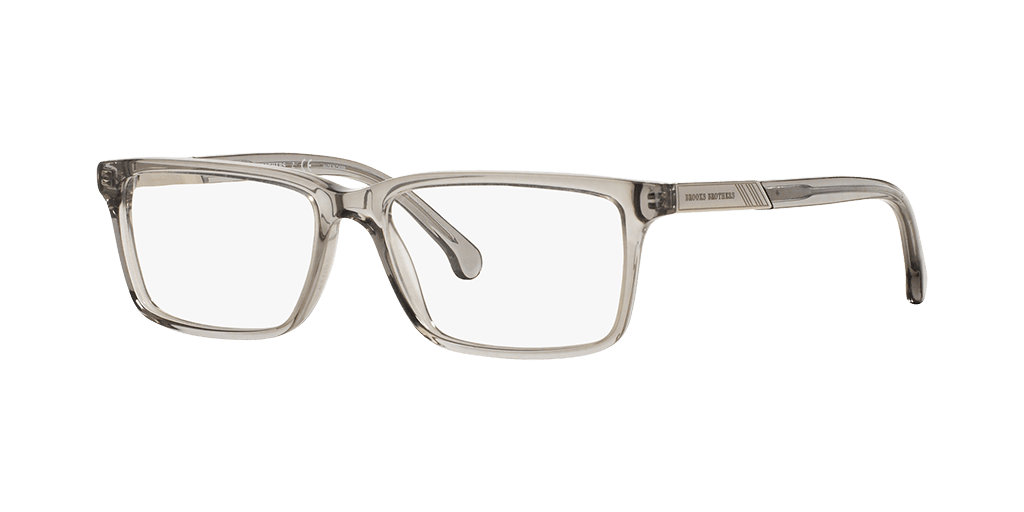 Brooks Brothers 0BB2019 férfi téglalap alakú és transzparens színű szemüveg