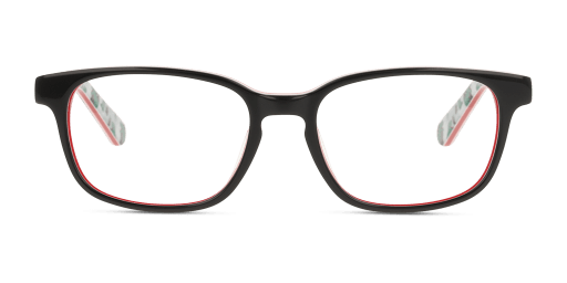 Unofficial UNOJ0007 gyermek téglalap alakú és fekete színű szemüveg