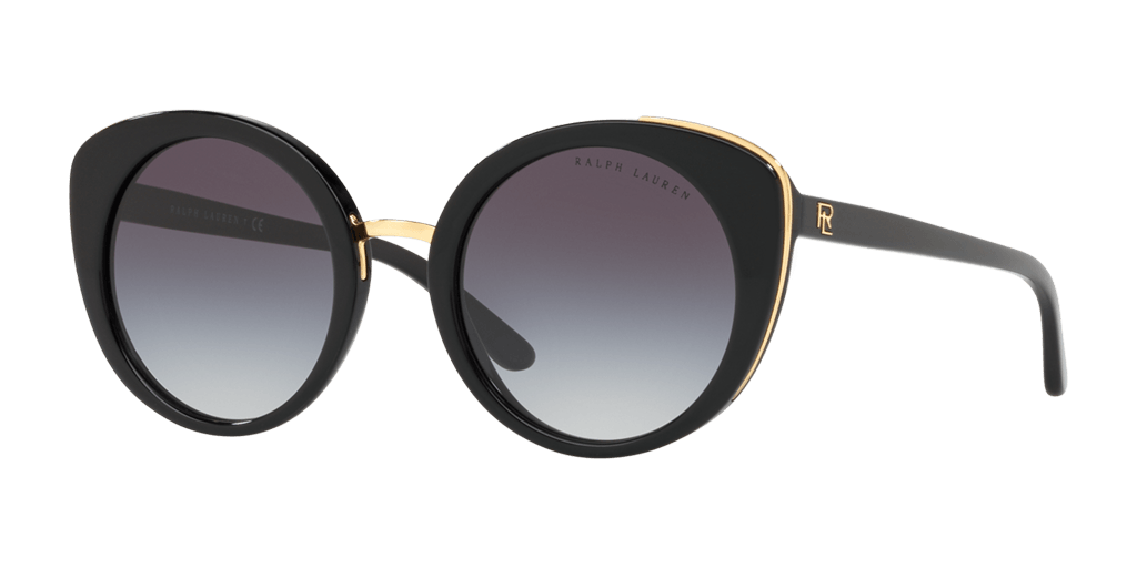 Ralph Lauren 0RL8165 női kerek alakú és fekete színű napszemüveg