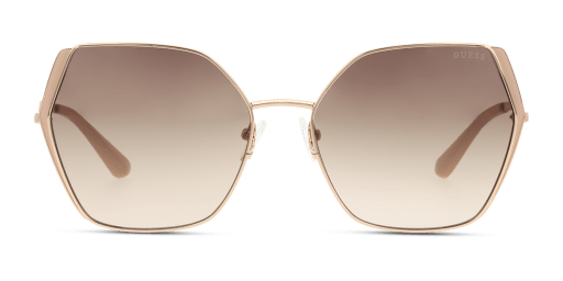 Guess GU7843 női különleges alakú és arany színű napszemüveg