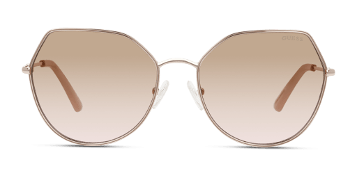 Guess GU7867 32F női különleges alakú és arany színű napszemüveg