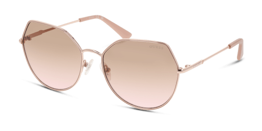 Guess GU7867 32F női különleges alakú és arany színű napszemüveg