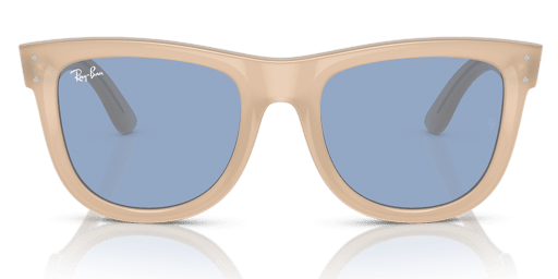 Ray-Ban 0RBR0502S női négyzet alakú és bézs színű napszemüveg