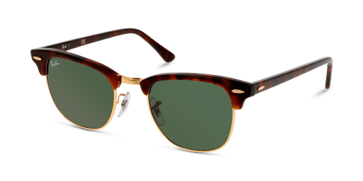 Ray-Ban Clubmaster RB3016 W0366 férfi négyzet alakú és havana színű napszemüveg