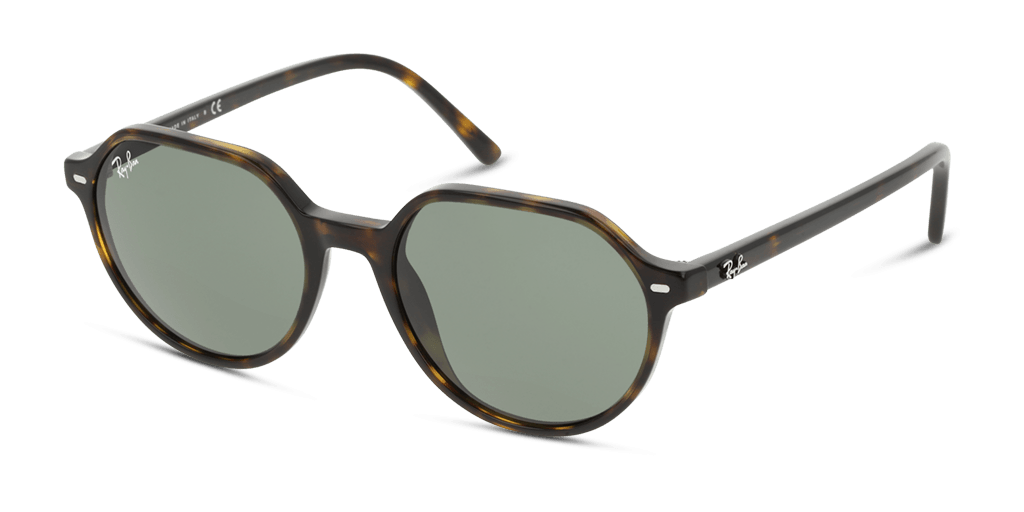Ray-Ban 0RB2195 férfi négyzet alakú és havana színű napszemüveg