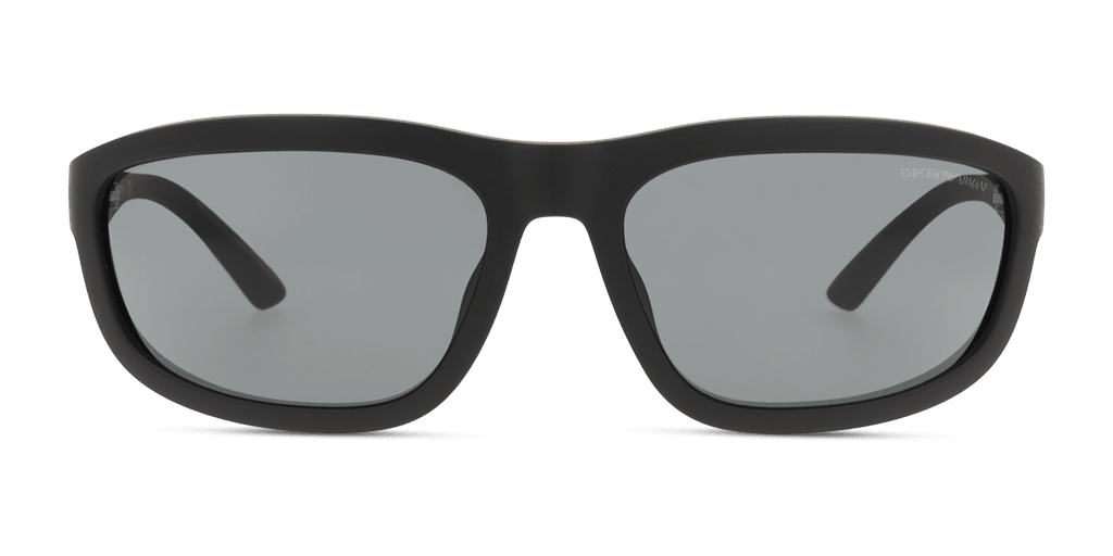 Emporio Armani EA4183U 500187 férfi négyzet alakú és fekete színű napszemüveg
