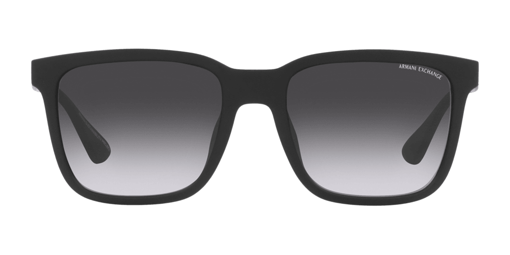 Armani Exchange 0AX4112SU férfi téglalap alakú és fekete színű napszemüveg
