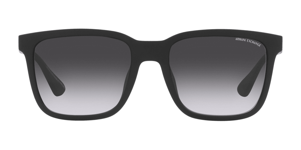 Armani Exchange AX4112SU 80788G férfi téglalap alakú és fekete színű napszemüveg