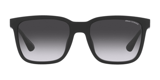 Armani Exchange AX4112SU 80788G férfi téglalap alakú és fekete színű napszemüveg