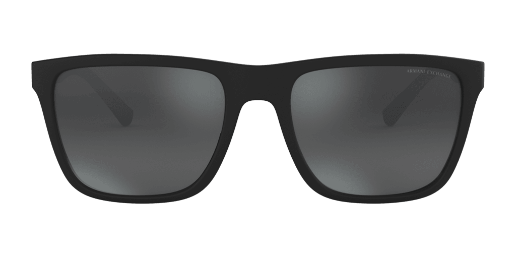 Armani Exchange AX4080S 80786G férfi négyzet alakú és fekete színű napszemüveg