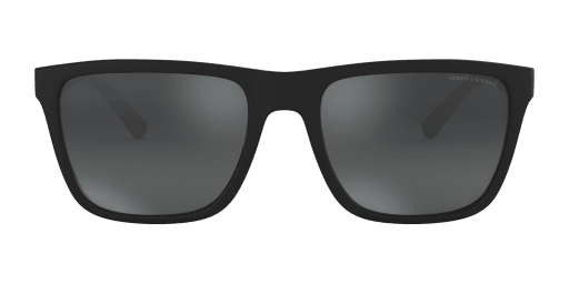 Armani Exchange AX4080S 80786G férfi négyzet alakú és fekete színű napszemüveg