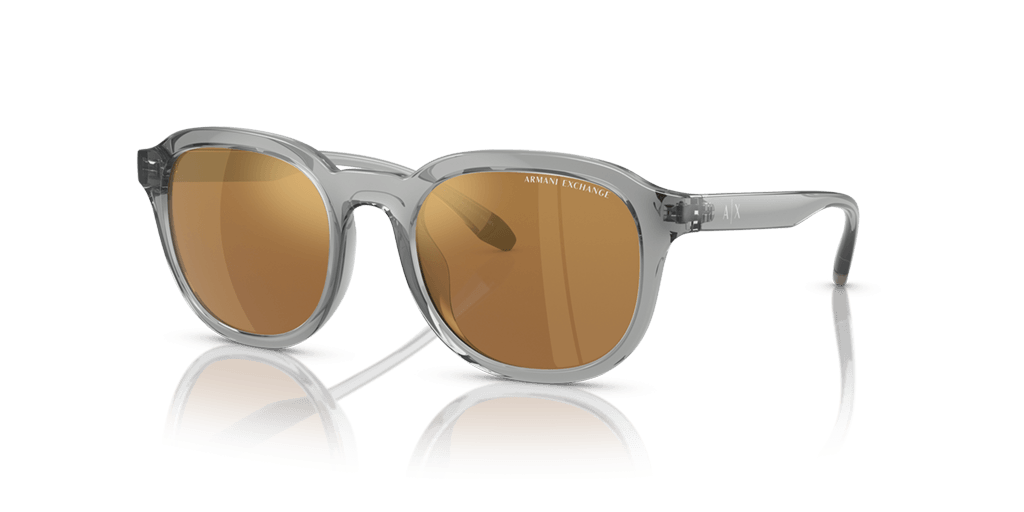 Armani Exchange 0AX4129SU férfi pantó alakú és átlátszó színű napszemüveg