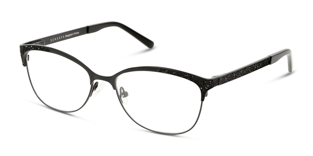 Sensaya SYCF07 BB női téglalap alakú és fekete színű szemüveg