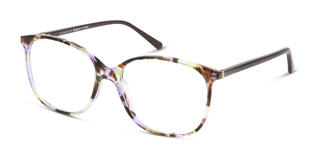 Sensaya SYDF09 női négyzet alakú és havana színű szemüveg