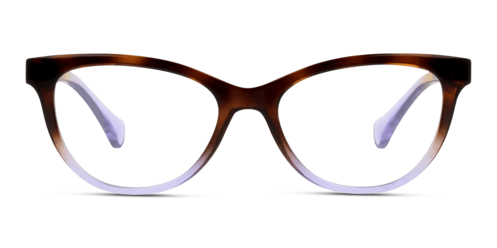 Ralph RA7102 5736 női macskaszem alakú és havana színű szemüveg