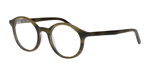 Dbyd DBOF5033 EE00 női kerek alakú és zöld színű szemüveg