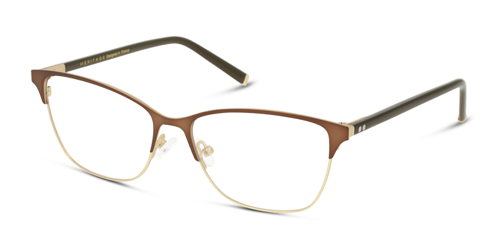 Heritage HEOF0024 ND00 női macskaszem alakú és barna színű szemüveg
