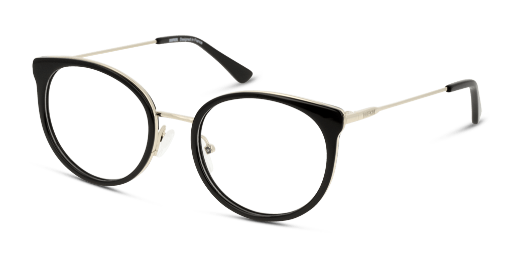 Unofficial UNOF0276 női macskaszem alakú és fekete színű szemüveg
