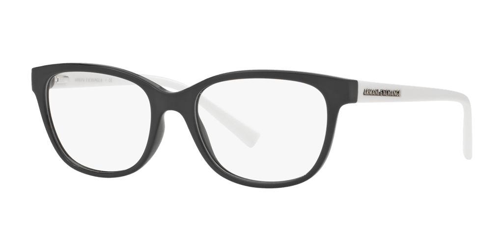 Armani Exchange 0AX3037 női macskaszem alakú és fekete színű szemüveg