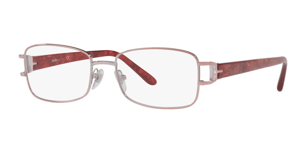 Sferoflex 0SF2597B női téglalap alakú és rózsaszín színű szemüveg