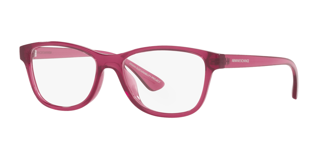 Armani Exchange 0AX3082U női macskaszem alakú és rózsaszín színű szemüveg