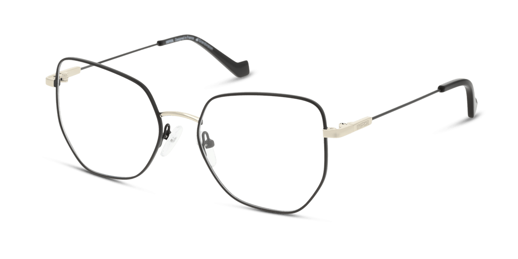 Unofficial UNOF0400 női macskaszem alakú és fekete színű szemüveg