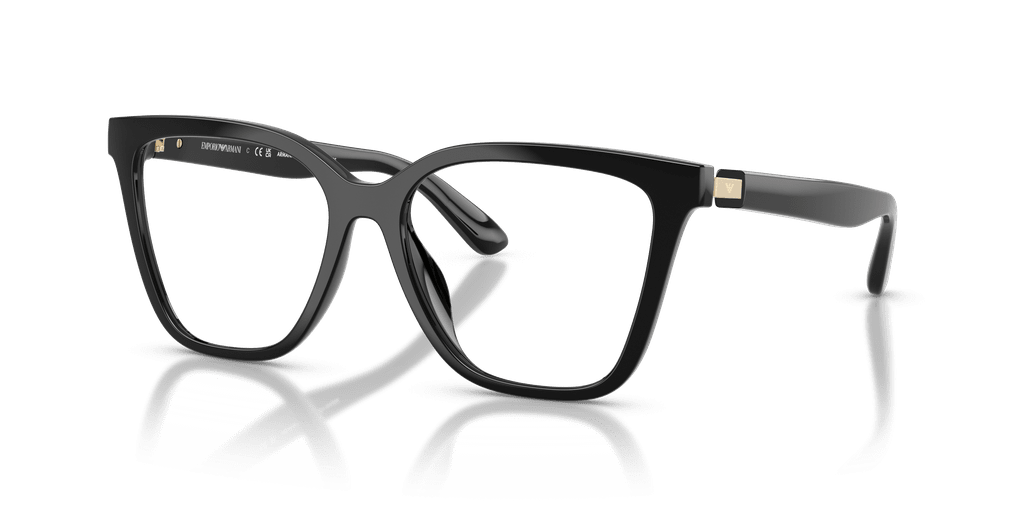 Emporio Armani 0EA4254U női macskaszem alakú és fekete színű szemüveg