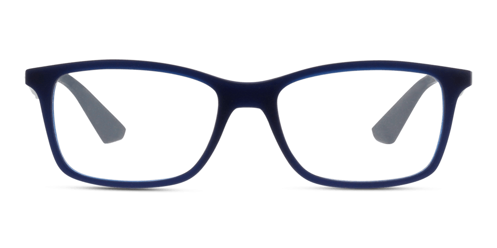Ray-Ban 0RX7047 férfi téglalap alakú és kék színű szemüveg