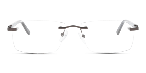 Unofficial UNOM0055 férfi téglalap alakú és szürke színű szemüveg