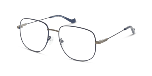 Unofficial UNOM0284 LG00 férfi négyzet alakú és kék színű szemüveg